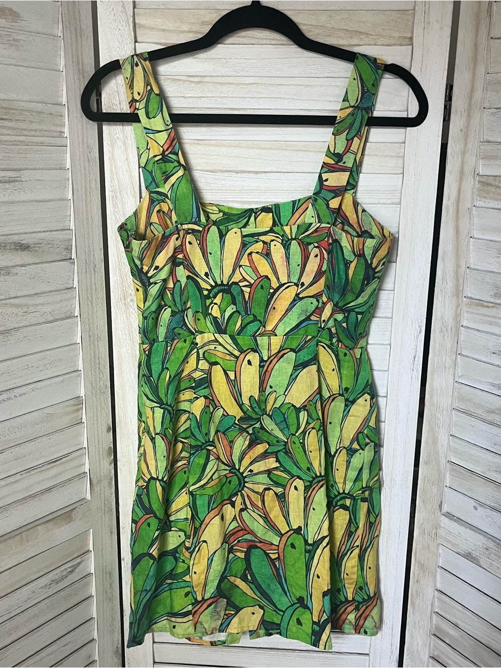 Farm Rio Green Banana Dress - Picture 5 of 10